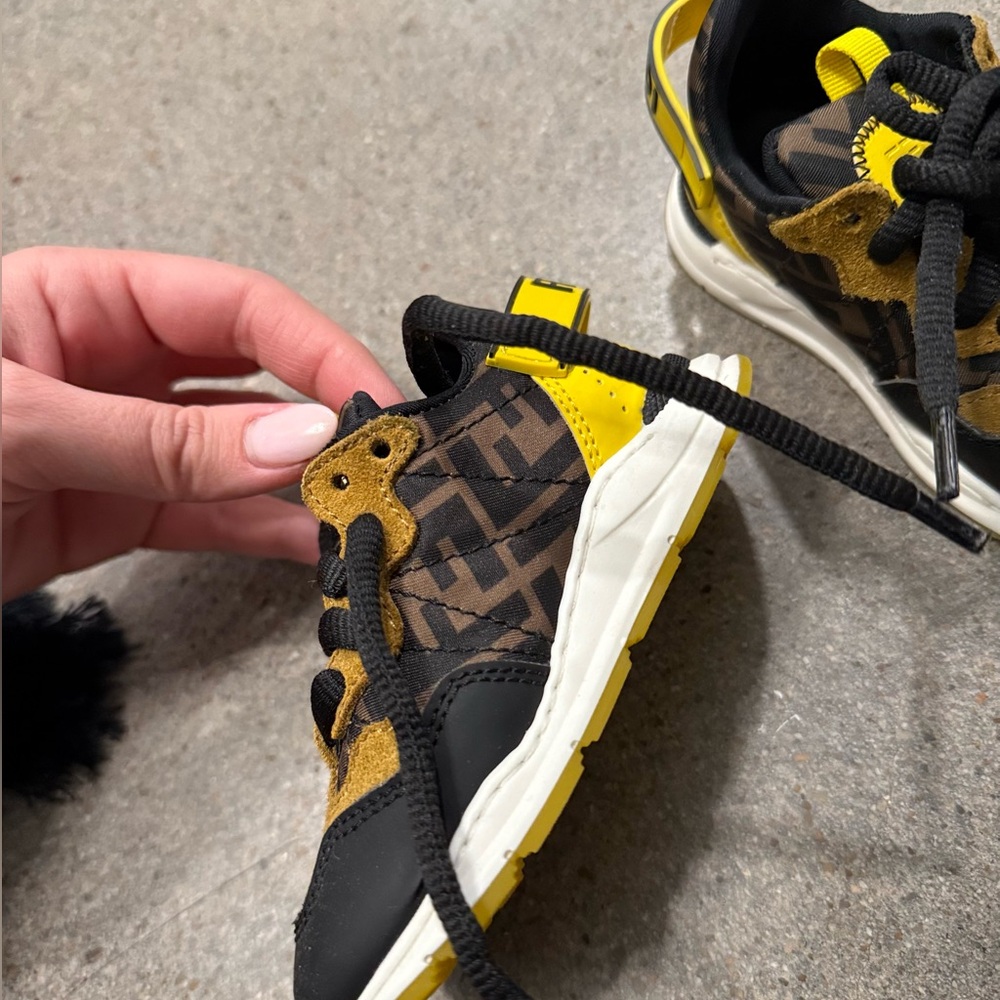 Fendi baby infant sneakers